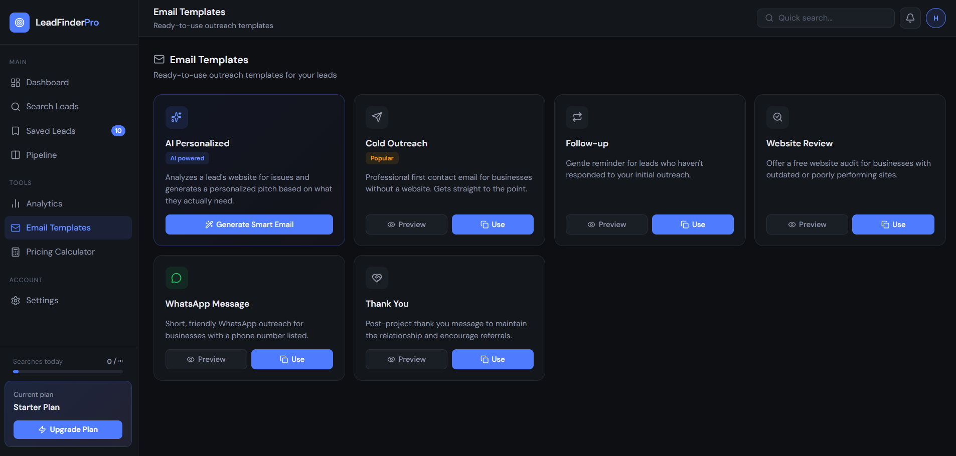 Email Template Preview